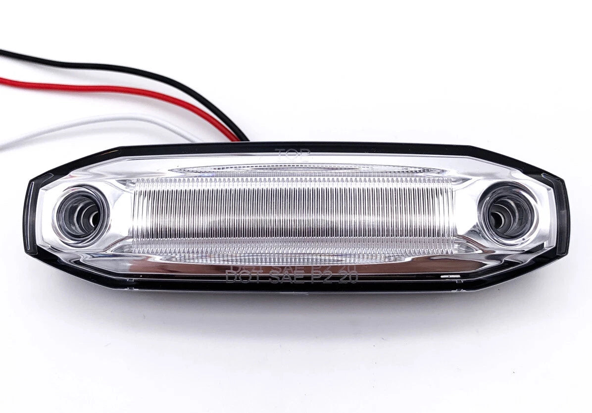 Red LED Clearance Marker Light White Side Ditch for Ford Ranger (2019–2023)
