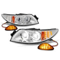Full LED Dual C-Shape DRL Projector Headlights for International 4300 4400 (2002–2016)