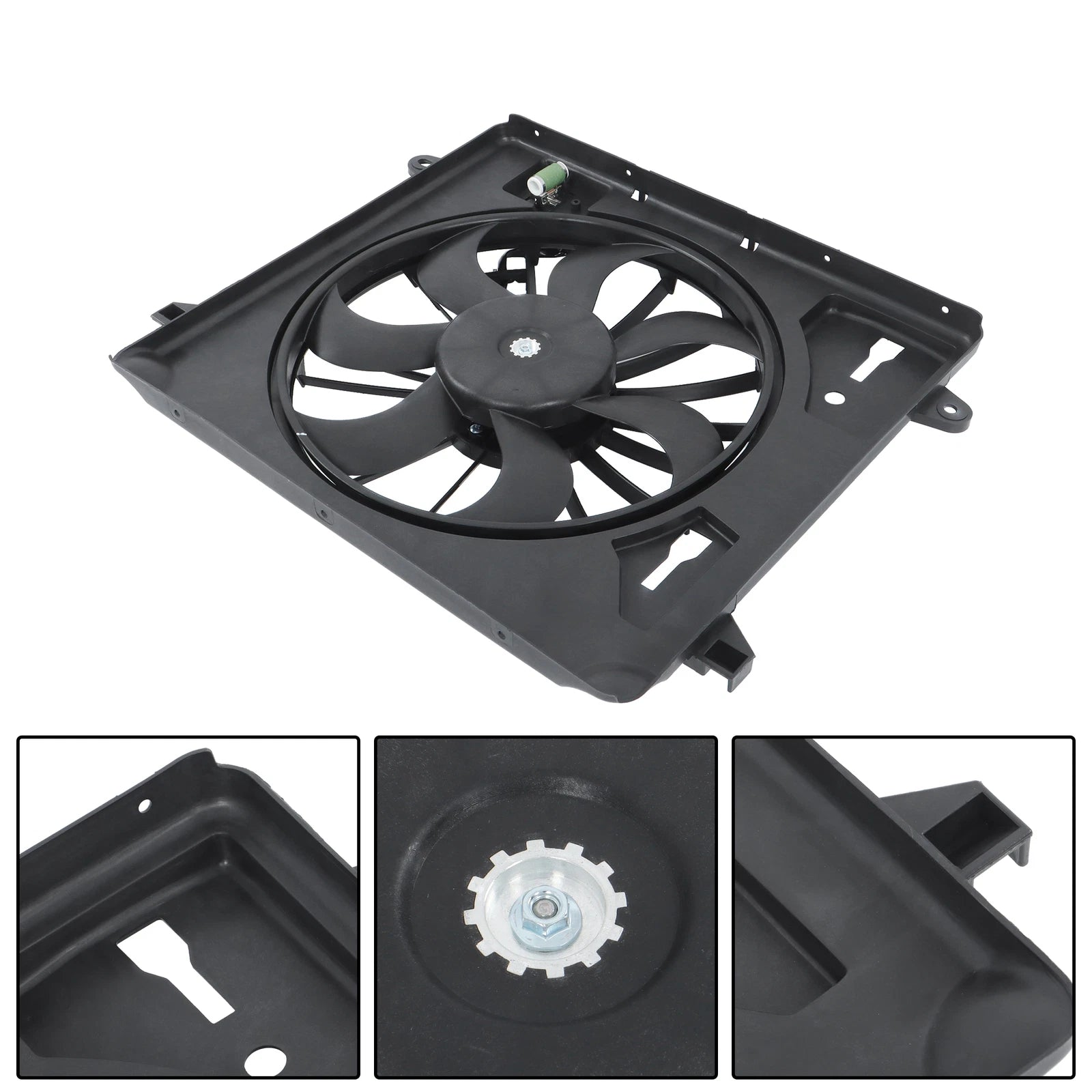 Radiator Cooling Fan Assembly for Jeep JK Wrangler (2007-2011)
