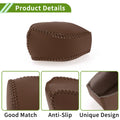 Car Gear Shift Knob Cover for Lexus RX350 2023-2024 Brown Faux Leather