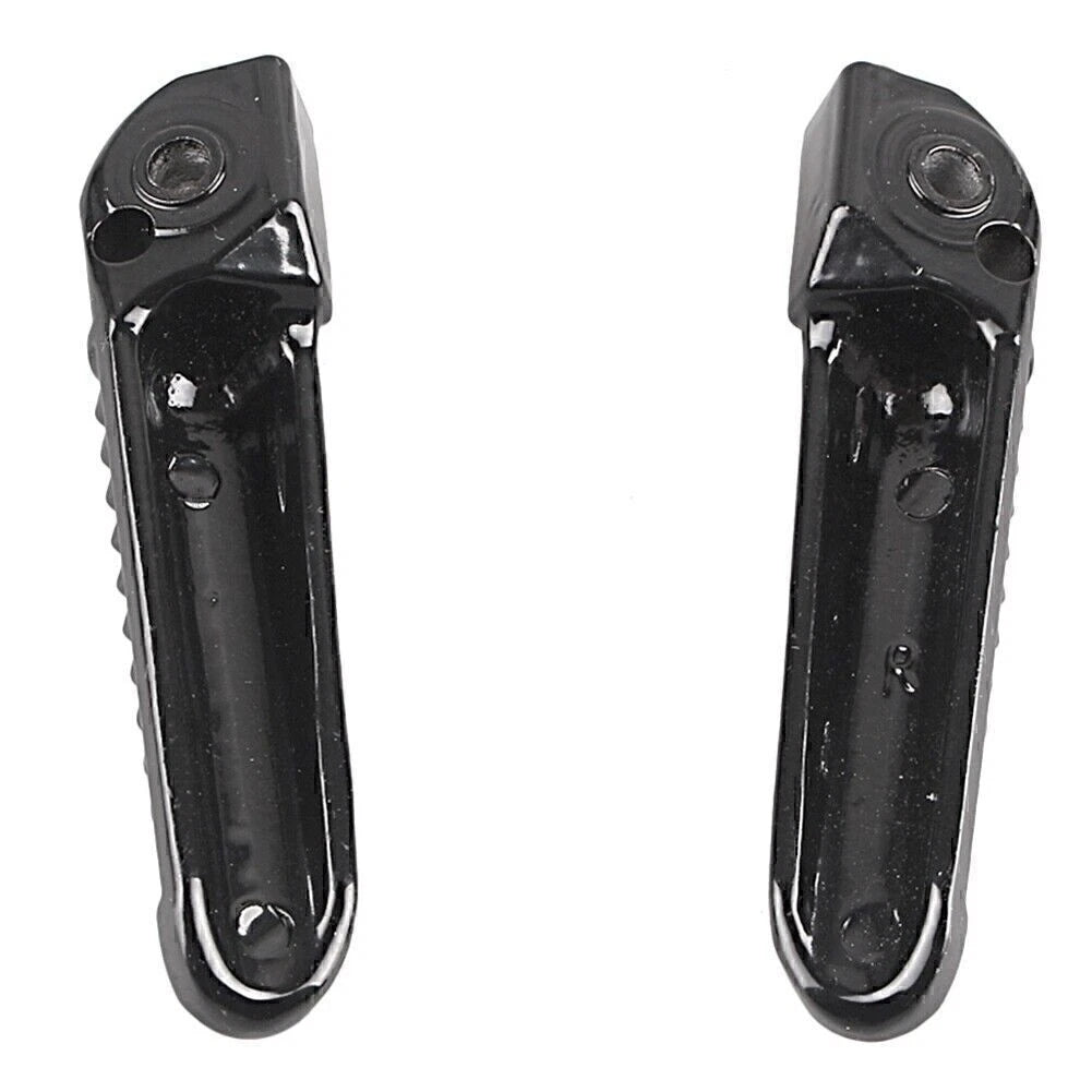 Set of 2 Rider Rear Foot Pegs for Yamaha YZF R1 (2002–2012) Black