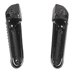 Set of 2 Rider Rear Foot Pegs for Yamaha YZF R1 (2002–2012) Black