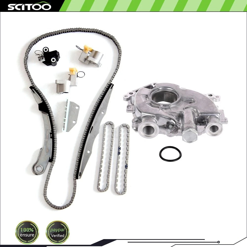Timing Chain Oil Pump Kit for Nissan Pathfinder, Xterra, Frontier (2005–2010)