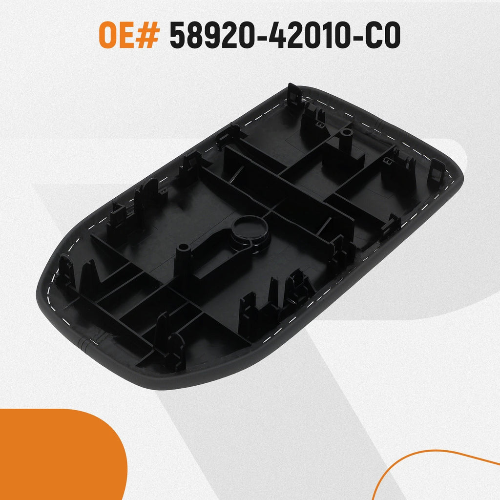 Center Console Lid for Toyota RAV4 TRD Off-Road (2019–2023) 58920-42010-C0 Black