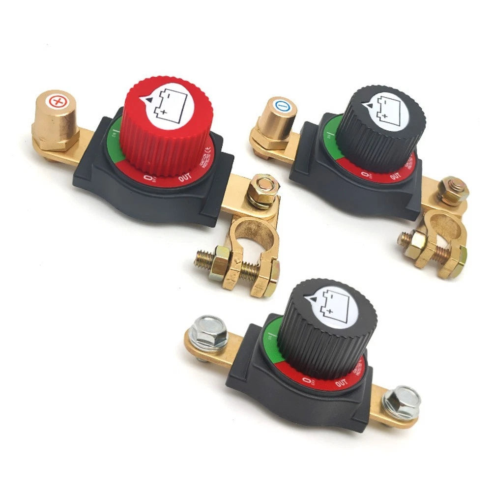 Heavy Duty Battery Disconnect Switch for RV and Boat 12V 48V Waterproof