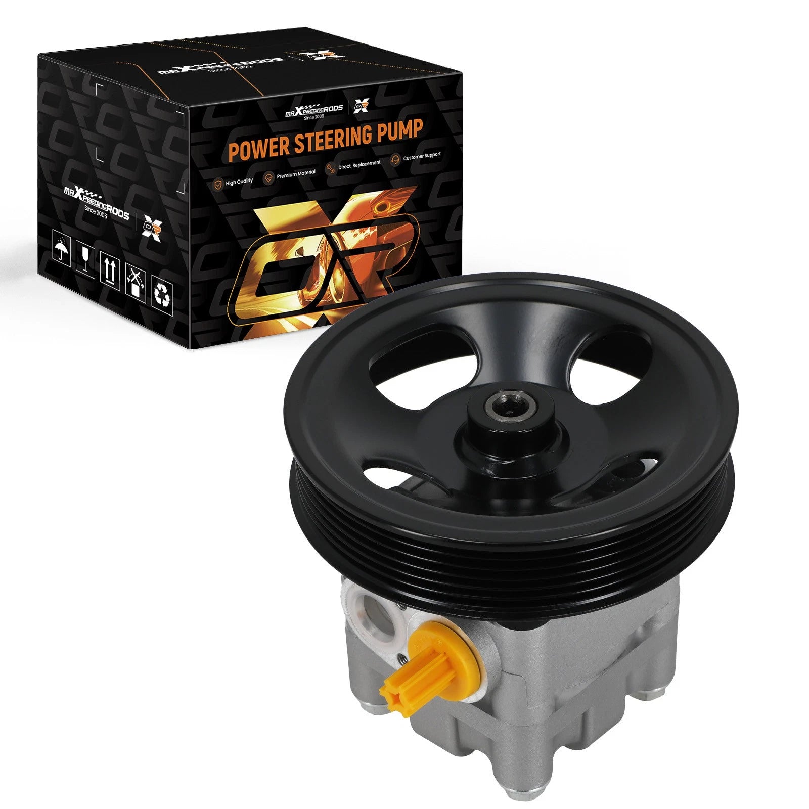 Power Steering Pump w/ Pulley for Infiniti G25 M35 (2006–2012) 21-237