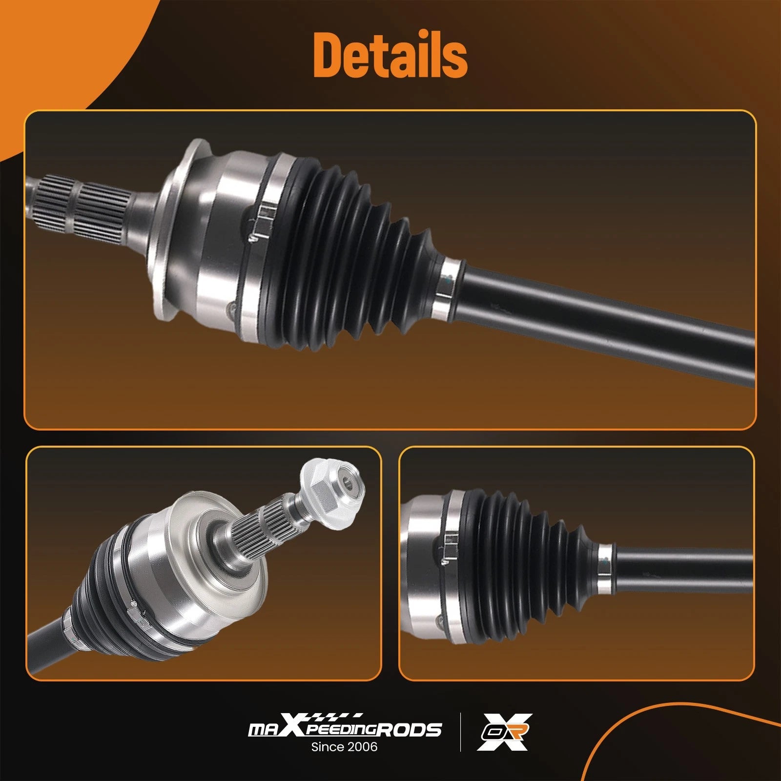 Front Left CV Axle Joint Assembly for Chevrolet Cruze 1.4L (2016–2019)