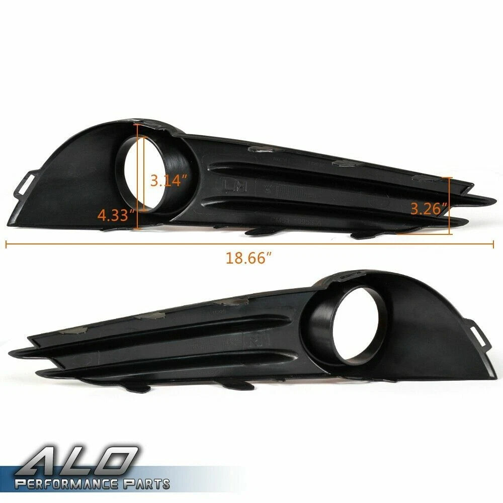 Set of 2 Front Fog Light Covers for Ford Focus ST (2013–2014)