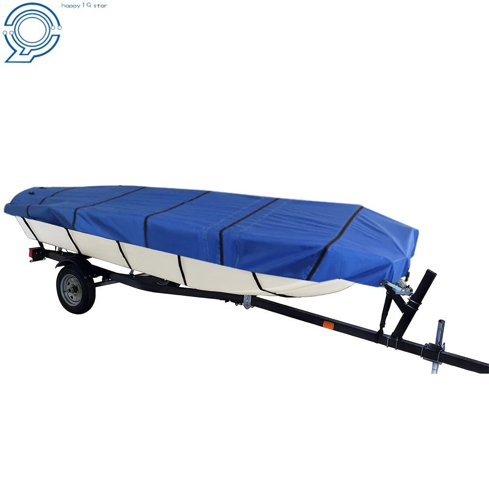 Jon Boat Cover 12ft 16ft 18ft 600D Waterproof Heavy Duty Trailerable