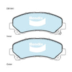 4WD Front Disc Brake Pad Set for Isuzu MU-X UC (2013-2020)