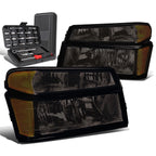 Smoked/Amber Side Headlight Bumper Lamps for Colorado Canyon (2004–2012)