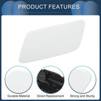 Front Right Washer Nozzle Cover Cap for Volkswagen Passat CC (2008–2012) White