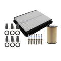 Tune Up Kit with 6 Spark Plugs & NGK Boots for Azera Santa Fe Sorento (2011–2019)