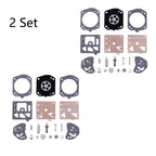 2X Carburetor Kit for Husqvarna 257, 250R & Poulan 2800, 3300 (K20-HDA)