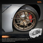 Rear Pair Brake Calipers for Dodge Ram 3500 (2003-2008)