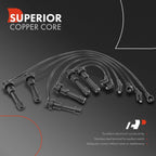 6x Spark Plug Wire Set for Ford Taurus Mercury Sable (2001-2003)