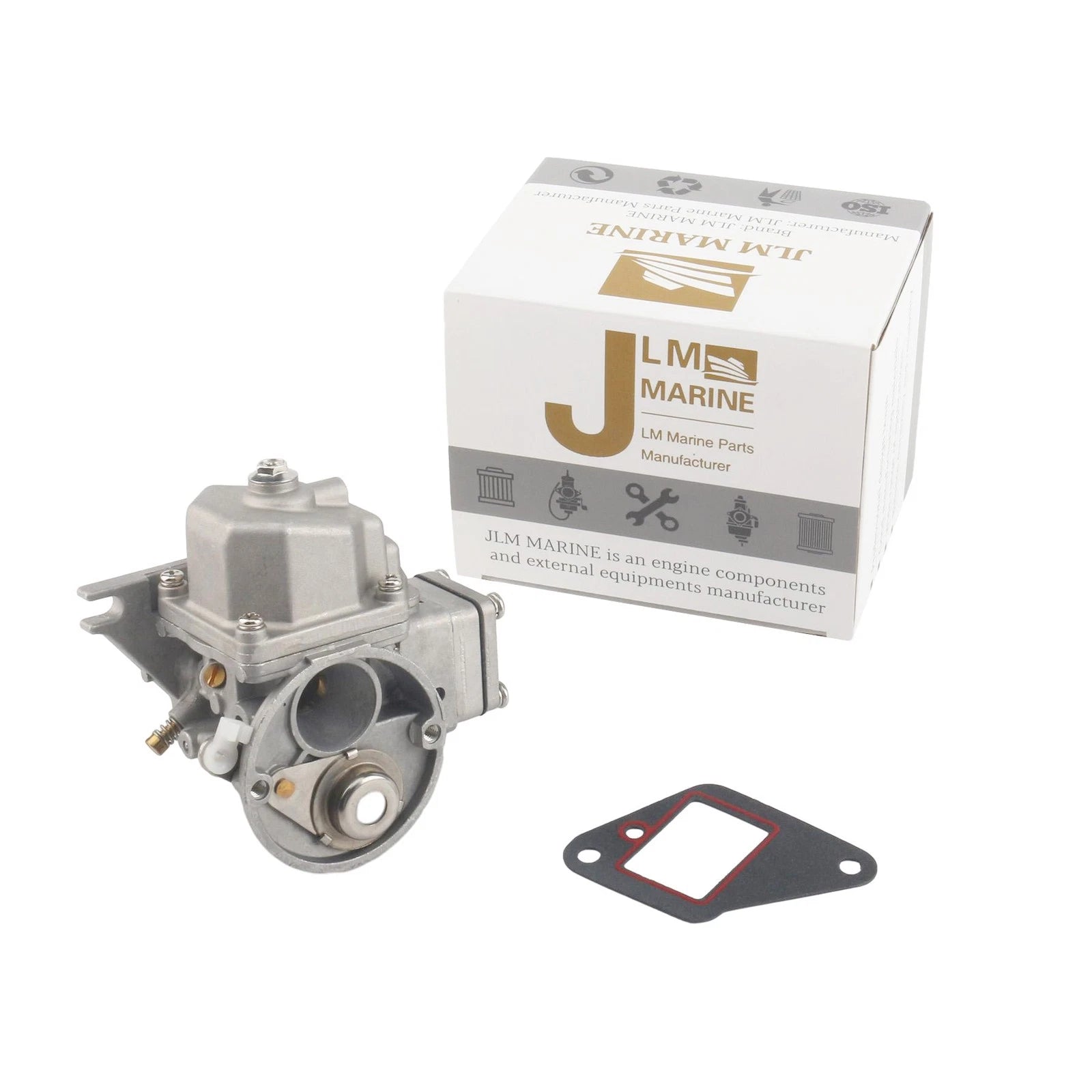 Carburetor with Gasket for Yamaha 2 Stroke 4/5HP Engine (6E3-14301)