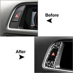 Display Screen Panel Button Cover Trim for Audi Q5 SQ5 (2009-2017)