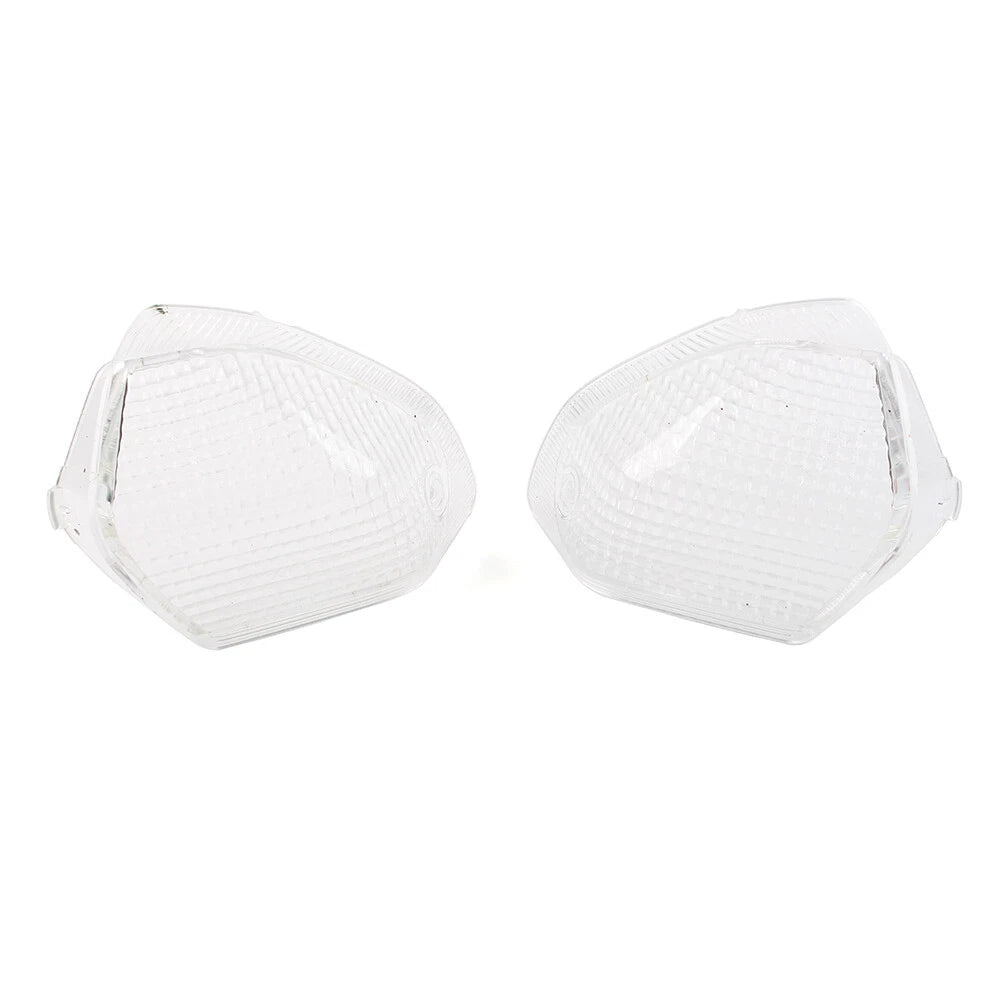 1 Pair Rear Turn Signal Indicator Lens for Kawasaki ZZR400 (1993–2003) ZZR600 (1993–2008)