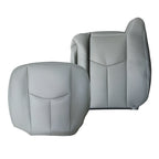 Leather Seat Cover for Chevy Silverado GMC Sierra (2003–2006) Gray 922