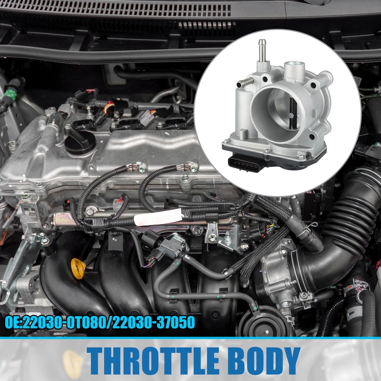 Throttle Body Actuator No.22030-0T080 for Toyota Corolla 1.8L L4 (2011–2019)