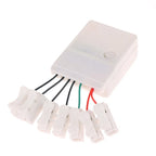 Compact Four Way LED Dimmer for Ribbon Strip Lights (8 Modes)