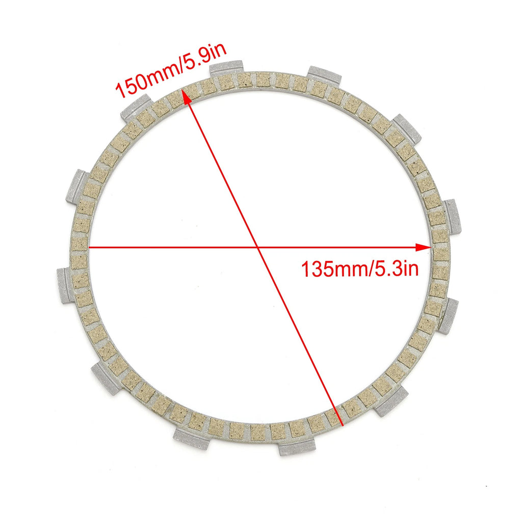 Clutch Friction Plate Kit for Suzuki DL1050 V-Strom 1050 (2020–2024) 21441-31J00