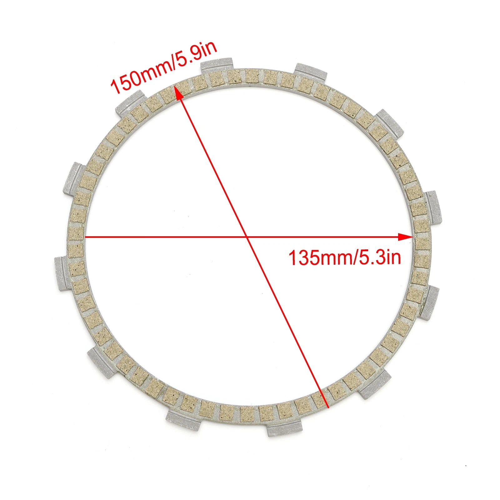 Clutch Friction Plate Kit for Suzuki DL1050 V-Strom 1050 (2020–2024) 21441-31J00