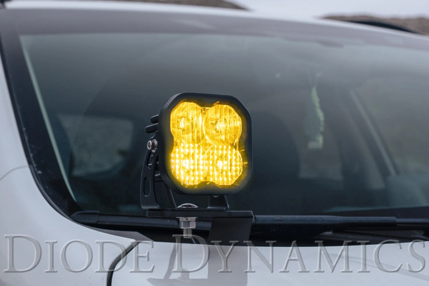 Diode Dynamics SS3 Sport ABL Yellow Driving Light Pair for Subaru (2015–2024)