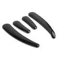 4 Pcs Curved Swingarm Frame Inserts for Harley Softail 2008-2023 Black