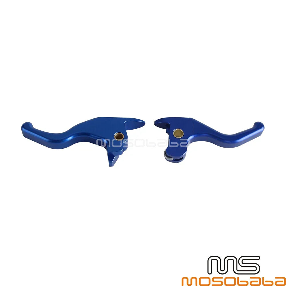 Motorcycle 2 Finger Hand Brake Clutch Levers for Harley Softail (2007-2023)