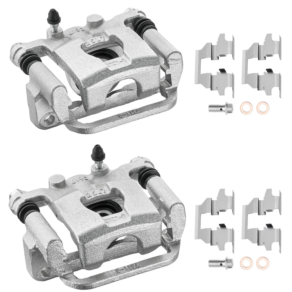 2X Rear Brake Calipers & Bracket for Nissan Altima Maxima (19B2780A 19B2781A)