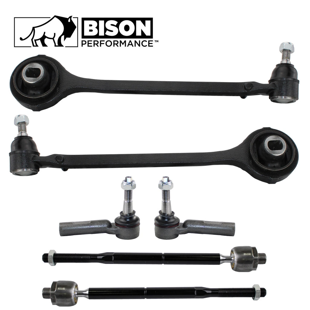 6pc Front Lower Control Arm Tie Rod End Kit for Chrysler Dodge