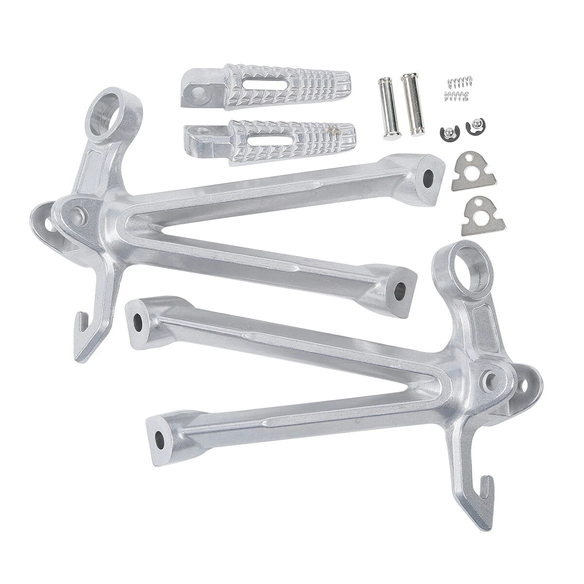 Set of 2 Rear Foot Pegs Bracket for Suzuki GSXR1000 (2007–2008)