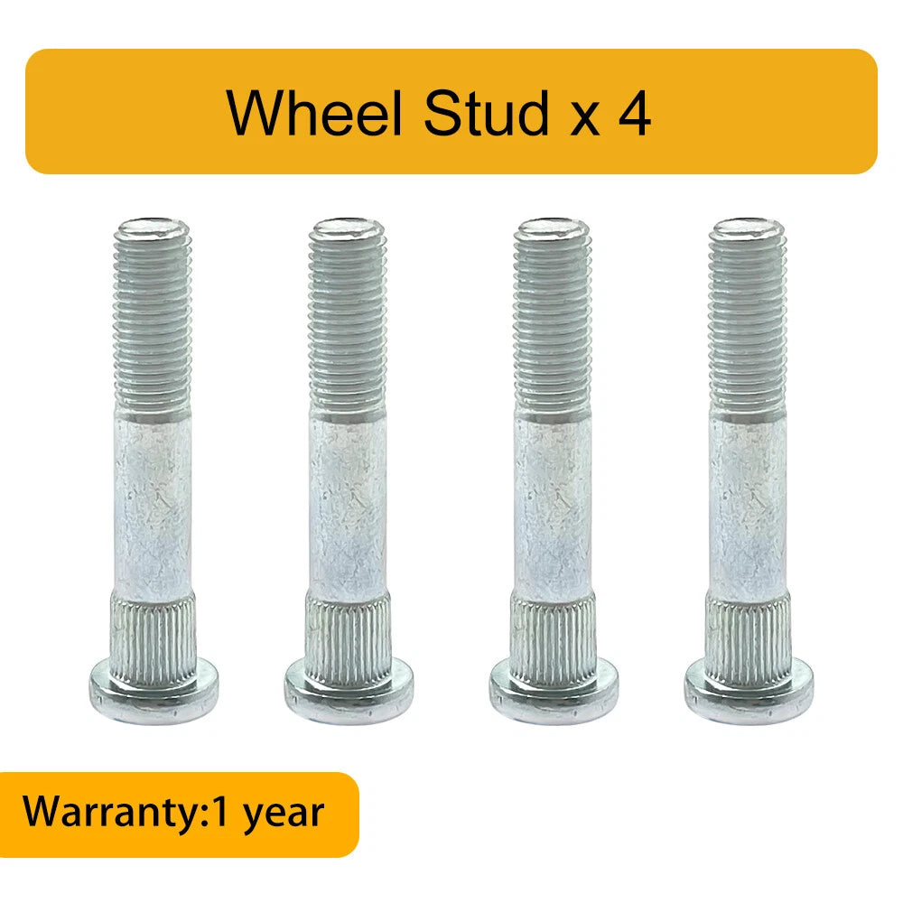 Set of 4 Wheel Studs for Polaris Scrambler XP 1000, 850 (2014–2023)