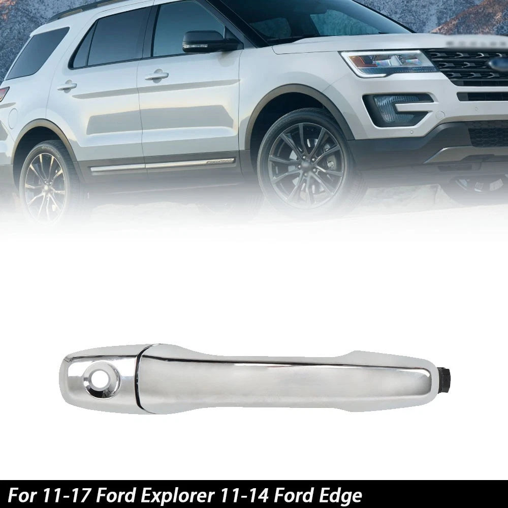 Chrome Front Left Exterior Door Handle for Ford Explorer (2011-2017)