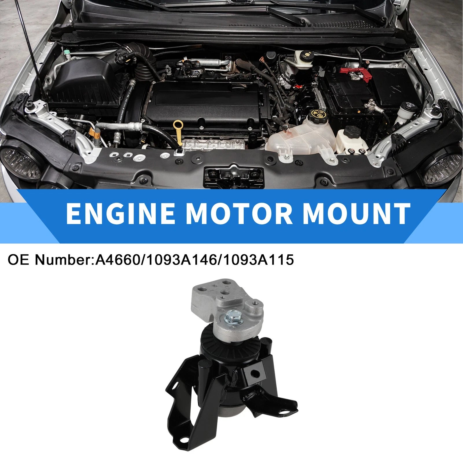Engine Motor Mount for Mitsubishi Mirage ES (2019) No.A4660/1093A146