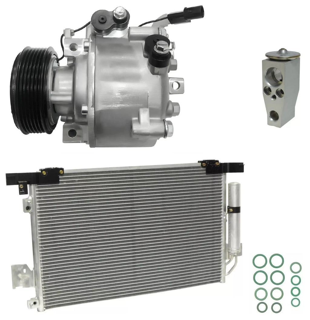 AC Compressor Kit with Condenser for Mitsubishi Outlander Sport 2.0L (2017)