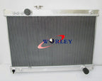 Aluminum Radiator + Fans for Toyota Supra Mark 3 MA70 MA71 3.0L (86-93)