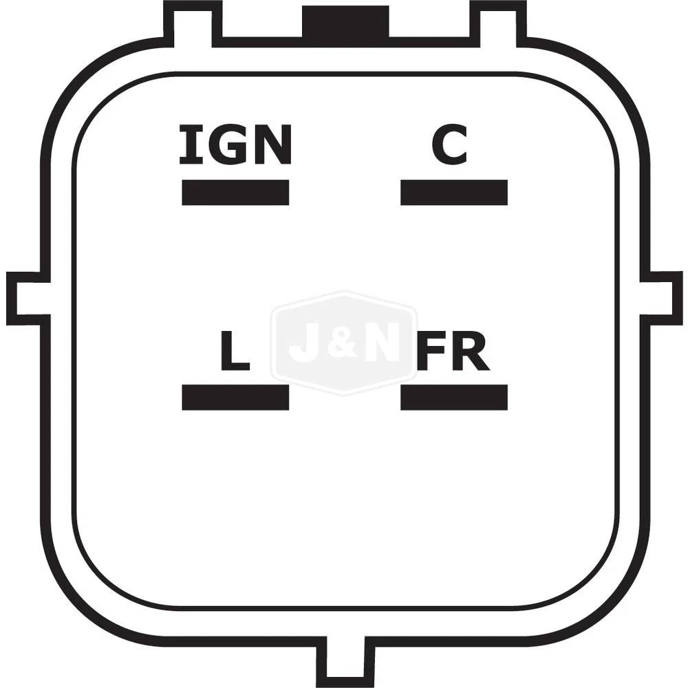Alternator for J&N 400-52269R-JN