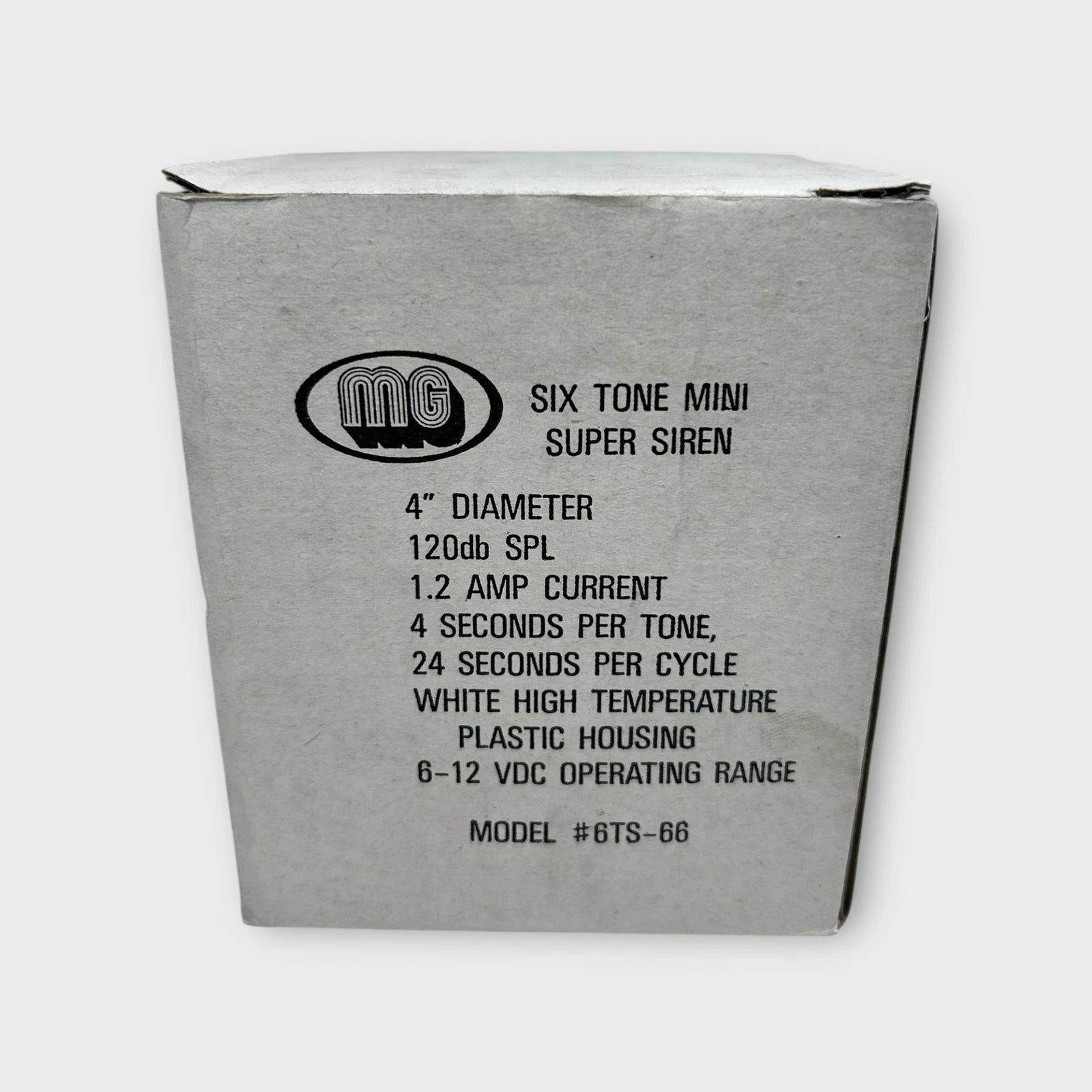 6 Tone Mini Super Siren for MG Electronics (6TS-66)