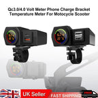 Universal Phone Charge Bracket for Motorcycle Scooter T9