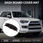 Dashboard Cover Mat for Toyota 86 (ZN6) (2012) Sun Protector Black Red