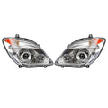 Set of 2 Hella Xenon Headlights for Mercedes-Benz Sprinter (2010–2012)