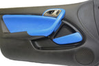 Front Door Handle Cover for Acura RSX (2002–2006) Blue Leather Synthetic