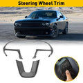 3X Steering Wheel Cover Trim for Dodge Challenger Charger (2015–2023)