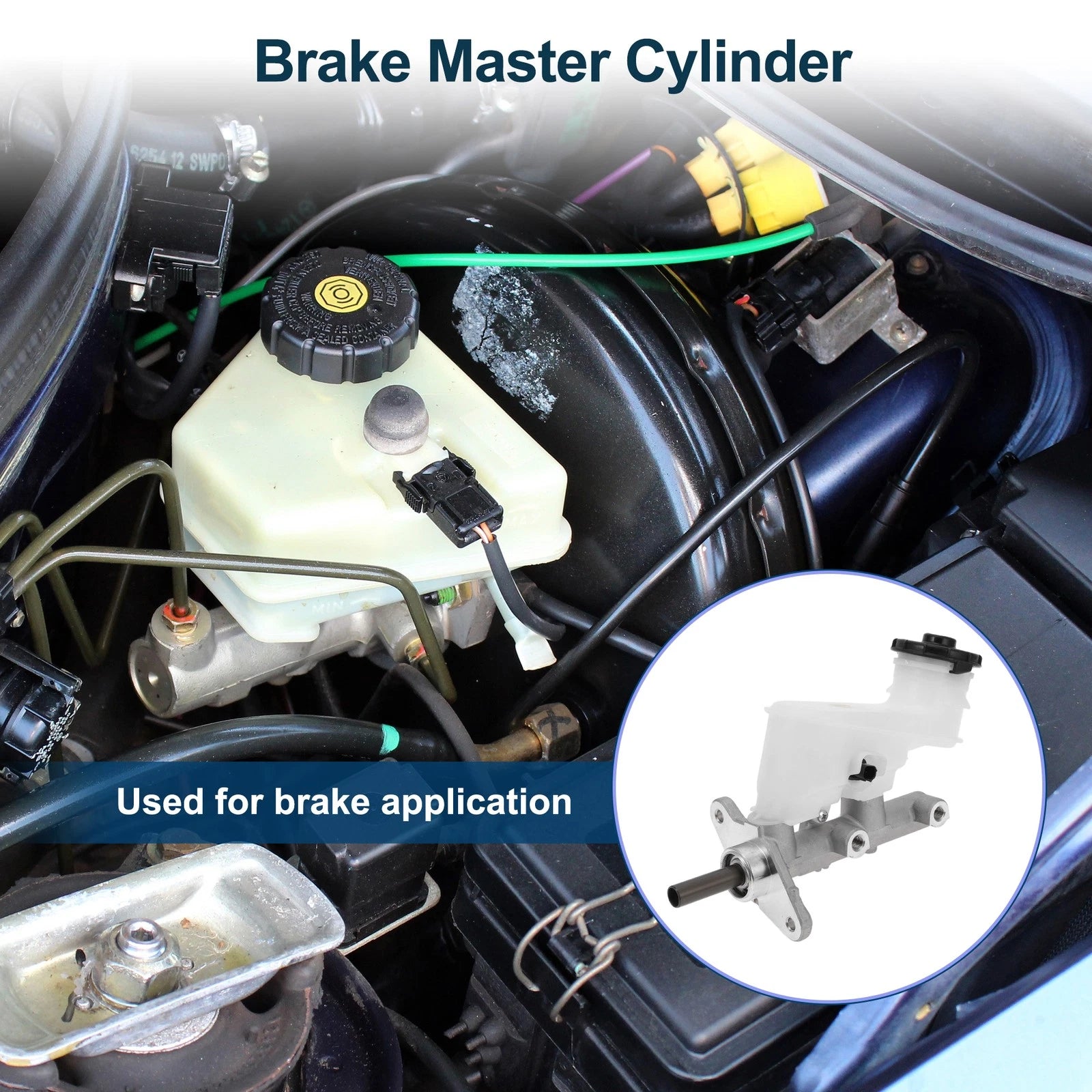 Brake Master Cylinder with Reservoir No. 46100TA1A01 for Honda Accord (2008–2012)