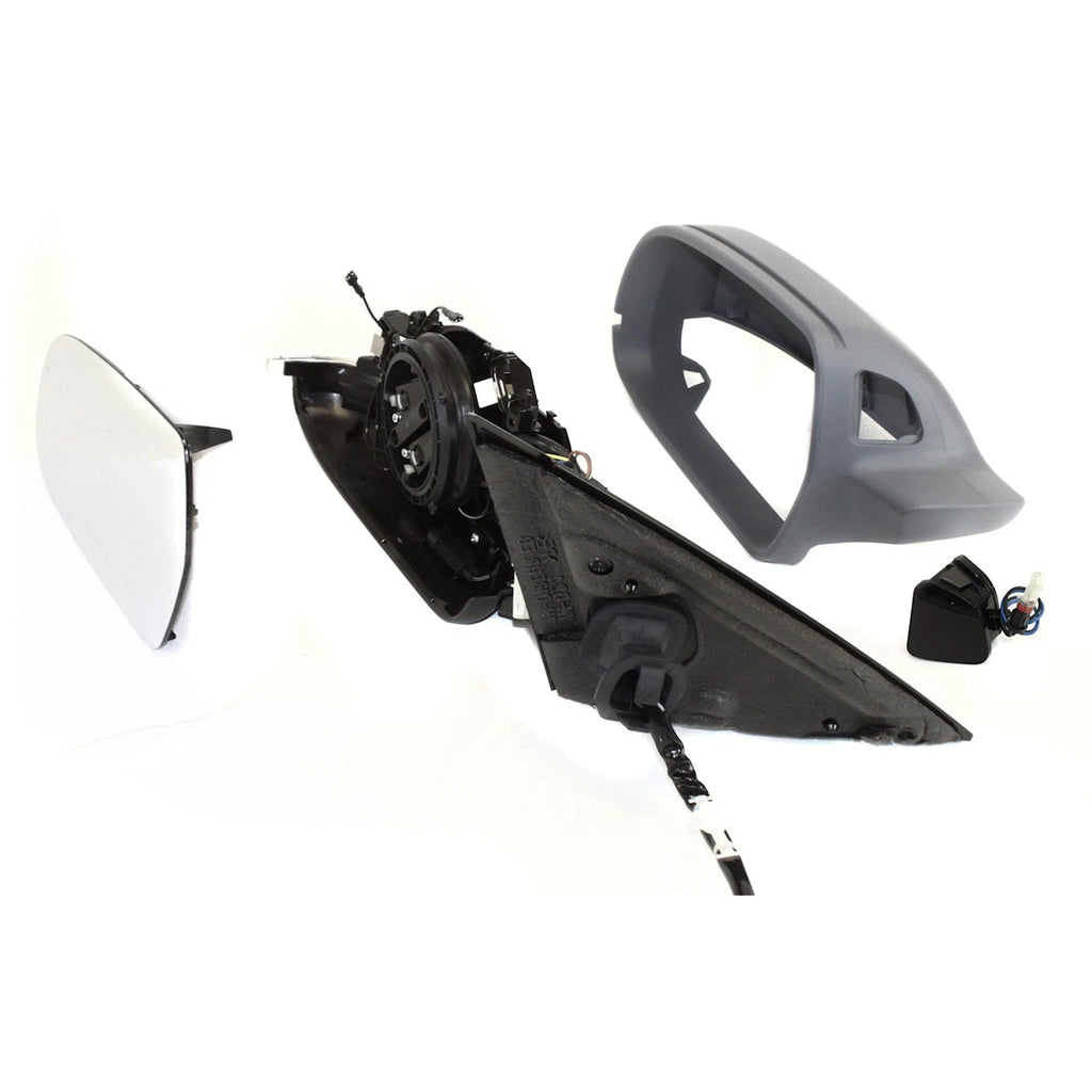 Power Mirror for Audi A4 (2010–2011) Left Manual Folding Heated Anti-Glare