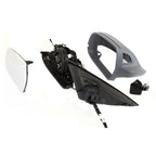 Power Mirror for Audi A4 (2010–2011) Left Manual Folding Heated Anti-Glare