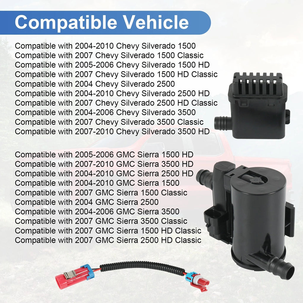 Vapor Canister Vent Solenoid for Chevy Silverado 1500 (2004–2009)